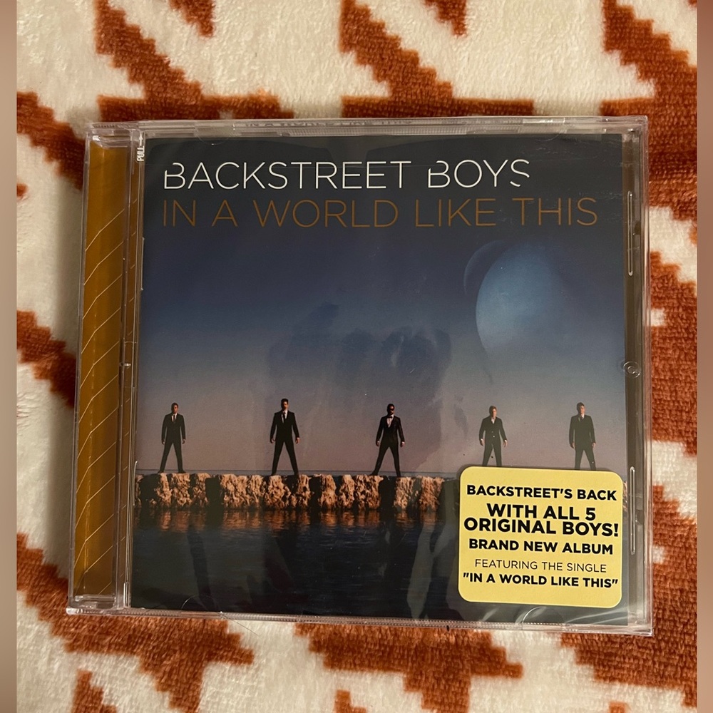 Backstreet Boys CD - In a world like this. Sealed. Never opened.
